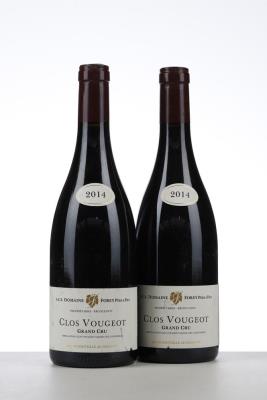 CLOS VOUGEOT 2014 - Forey - 2 Bottles