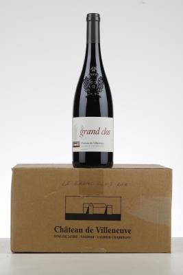 SAUMUR CHAMPIGNY LE GRAND CLOS 2016 - Chateau de Villeneuve - 6 Bottles - Oc 6