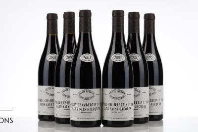 GEVREY CHAMBERTIN CLOS ST JACQUES 2005 - Sylvie Esmonin - 6 Bottles