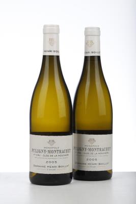 PULIGNY MONTRACHET CLOS DE LA MOUCHERE 2005 - Henri Boillot - 2 Bottles