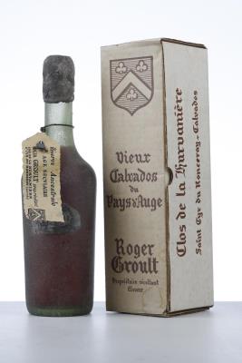 VIEUX CALVADOS DU PAYS D'AUGE RESERVE ANCESTRALE 1869 - Roger Groult - 1 x 0,70Ltr - Oc 1