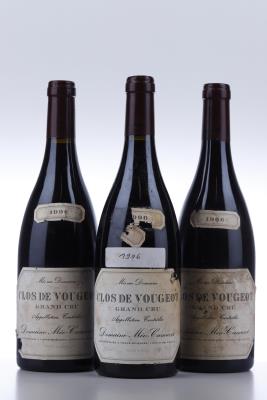 CLOS DE VOUGEOT 1996 - Meo Camuzet - 3 Bottles