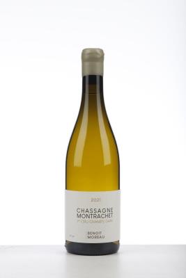 CHASSAGNE MONTRACHET BLANC CHAMPS GAINS 2021 - Benoit Moreau - 1 Bottle