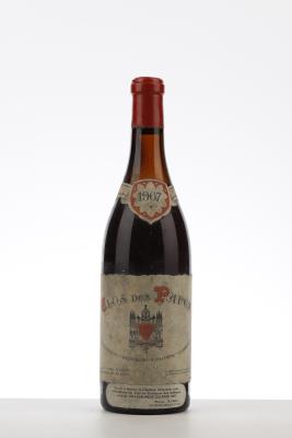 CHATEAUNEUF DU PAPE CLOS DES PAPES 1967 - Paul Avril - Mb - 1 Bottle