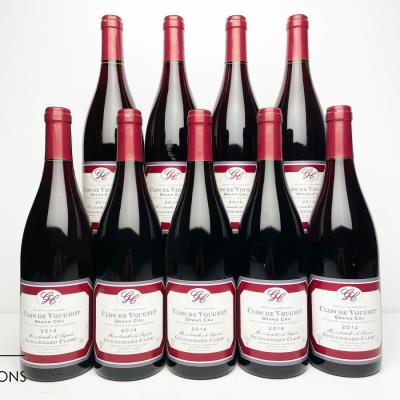 CLOS DE VOUGEOT 2014 - Guillemard Clerc - 9 Bottles