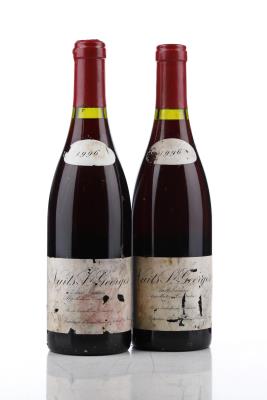 NUITS ST GEORGES AUX LAVIERES 1996 - Leroy - 2 Bottles