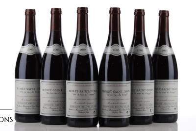MOREY ST DENIS EN LA RUE DE VERGY 2005 - Bruno Clair - 6 Bottles