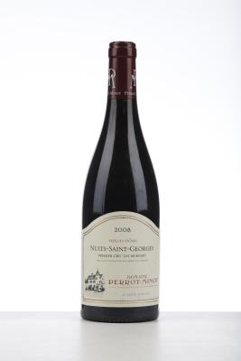 NUITS ST GEORGES LES MURGERS VIEILLES VIGNES 2008 - Perrot Minot - 1 Bottle