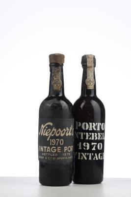 MIXED LOT VINTAGE PORT NIEPORT - MONTEBELLO  1970 - Montebello - 2 Bottles