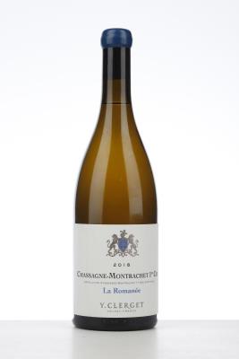 CHASSAGNE MONTRACHET BLANC LA ROMANEE 2018 - Yvon Clerget - 1 Bottle