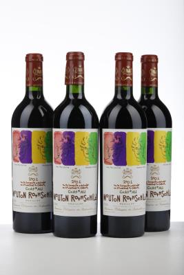 MOUTON ROTHSCHILD 2001 - Mc - 4 Bottles