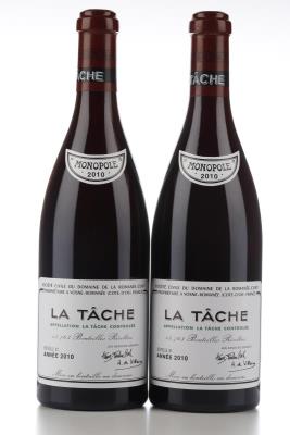 LA TACHE Domaine de la Romanee Conti 2010 - 2 Bottles