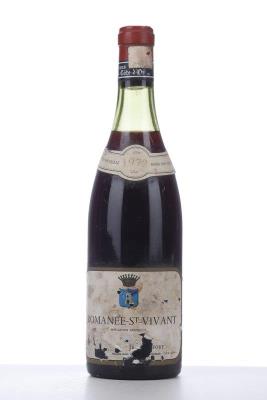 ROMANEE ST VIVANT 1972 - Jean Lefort - 1 Bottle
