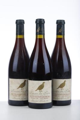 NUITS ST GEORGES AUX PERDRIX 1998 - Domaine des Perdrix - 3 Bottles