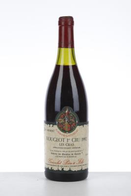 VOUGEOT LES CRAS 1992 - Tastevin - Grivelet - 1 Bottle