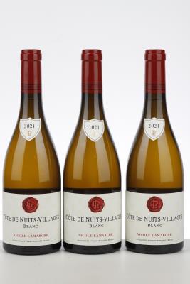 COTE DE NUITS VILLAGES BLANC 2021 - Nicole Lamarche - 3 Bottles