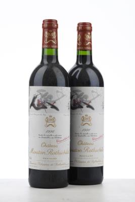 MOUTON ROTHSCHILD 1996 - Mc - 2 Bottles