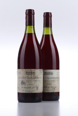 GEVREY CHAMBERTIN AUX COMBOTTES 1993 - Dujac - 2 Bottles