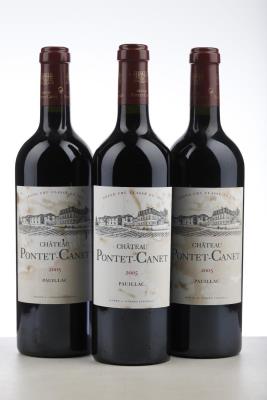 PONTET CANET 2005 - Mc - 3 Bottles