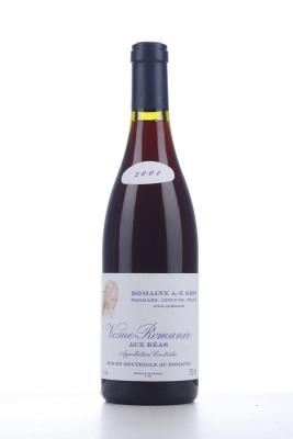 VOSNE ROMANEE AUX REAS 2001 - A.F. Gros - 1 Bottle