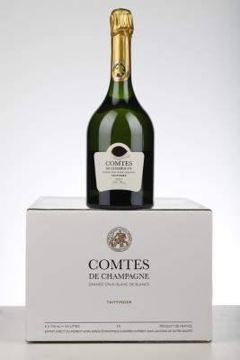 TAITTINGER COMTES DE CHAMPAGNE BLANC DE BLANCS 2011 - Taittinger - 6 Bottles - Oc 6