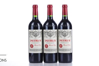 PETRUS 2001 - 3 Bottles
