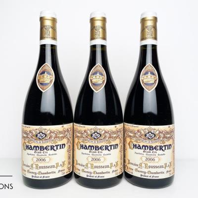 CHAMBERTIN 2006 - Armand Rousseau - 3 Bottles