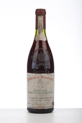 CHATEAUNEUF DU PAPE BEAUCASTEL 1985 - Beaucastel - 1 Bottle