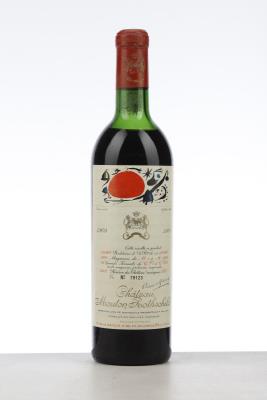 MOUTON ROTHSCHILD 1969 - Mc - 1 Bottle