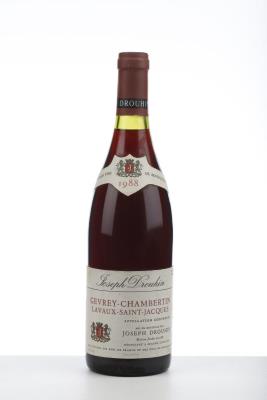 GEVREY CHAMBERTIN LAVAUX ST JACQUES 1988 - Joseph Drouhin - 1 Bottle