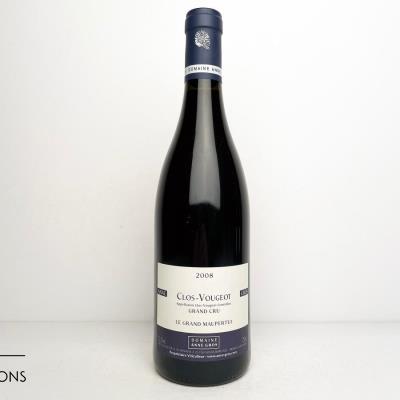 CLOS VOUGEOT LE GRAND MAUPERTUIS 2008 - Anne Gros - 1 Bottle