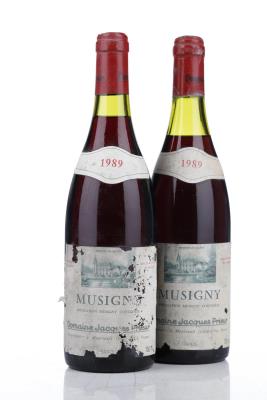 MUSIGNY 1989 - Jacques Prieur - 2 Bottles