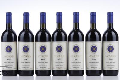 SASSICAIA 1986 - Tenuta San Guido - 7 Bottles