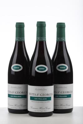 NUITS ST GEORGES LES PRULIERS 2002 - Henri Gouges - 3 Bottles