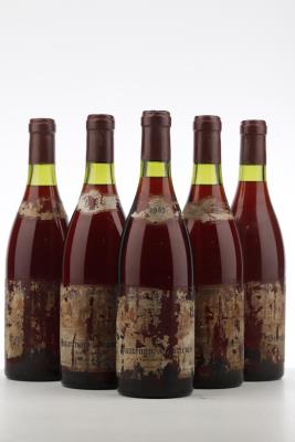 SANTENAY GRAVIERES 1985 - Domaine des Hautes Cornieres - 5 Bottles