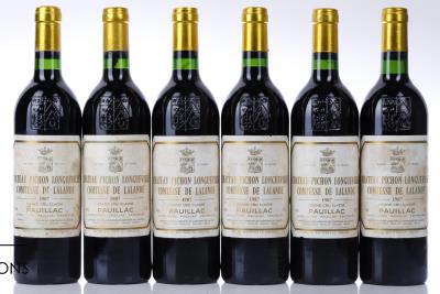 PICHON COMTESSE 1987 - Mc - 12 Bottles - Owc 12