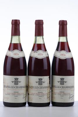 CHAPELLE CHAMBERTIN 1976 - Louis Trapet - 3 Bottles