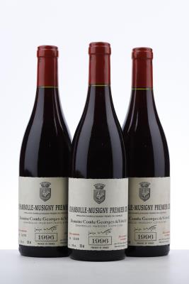 CHAMBOLLE MUSIGNY 1 ER CRU 1996 - Comte de Vogue - 3 Bottles