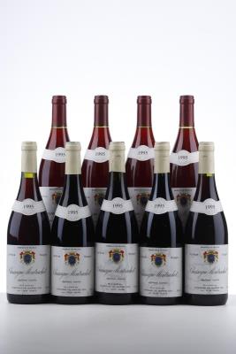 CHASSAGNE MONTRACHET ROUGE 1995 - Compagnie des Maitres Crus - 9 Bottles
