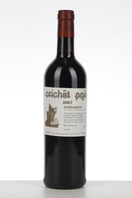 BARBARESCO CRICHET PAJE 2007 - Roagna - 1 Bottle