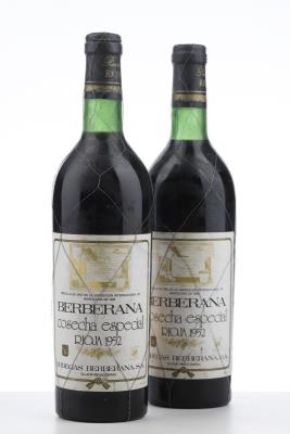 BERBERANA COSECHA ESPECIAL 1952 - Berberana - 2 Bottles