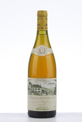CHABLIS LES VAILLONS 1996 - Billaud Simon - 1 Bottle
