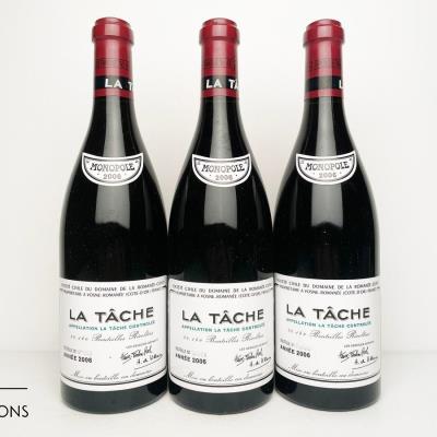 LA TACHE 2006 - Domaine de la Romanee Conti - 3 Bottles