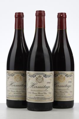 HERMITAGE ROUGE 1998 - Bernard Chave - 3 Bottles