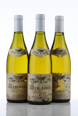 MEURSAULT LES ROUGEOTS 1997 - Coche Dury - 3 Bottles