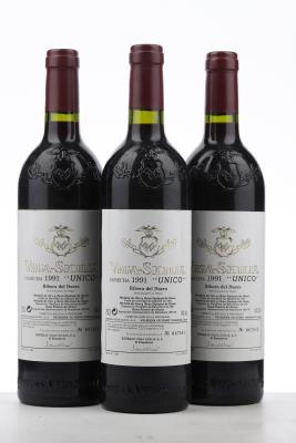VEGA SICILIA UNICO 1991 - Vega Sicilia - 3 Bottles