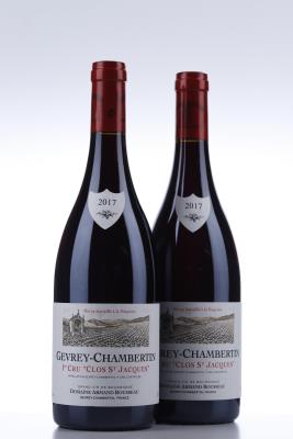GEVREY CHAMBERTIN CLOS ST JACQUES 2017 - Armand Rousseau - 2 Bottles