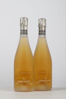 JACQUES SELOSSE BRUT ROSE NV - Jacques Selosse - Degorge 2022 - 2 Bottles