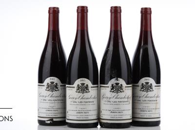 GEVREY CHAMBERTIN LES FONTENYS 2005 - Joseph Roty - 4 Bottles