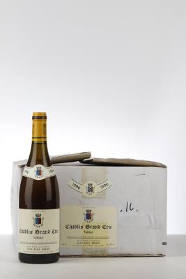 CHABLIS VALMUR 1996 - Jean Paul Droin - 12 Bottles